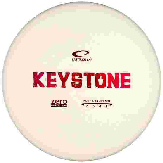 Latitude 64° Keystone, Zero Medium, Putter, 2/5/-1/1 White-Metallic Pink 175 g