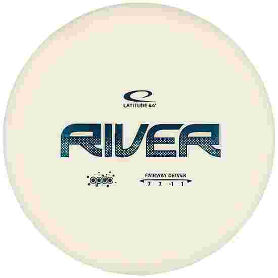 Latitude 64° River, Opto, Glimmer, Fairway Driver, 7/7/-1/1 White-Metallic Turquoise 174 g