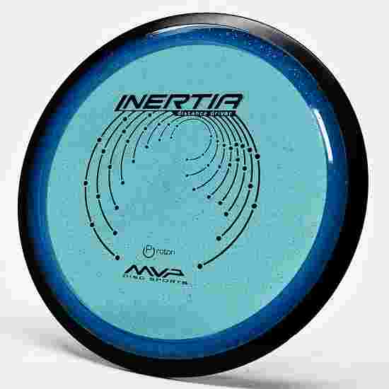 MVP Disc Sports Inertia, Proton, Distance Driver, 9/5/-2/2 157 g, Transparent Blue Glitter
