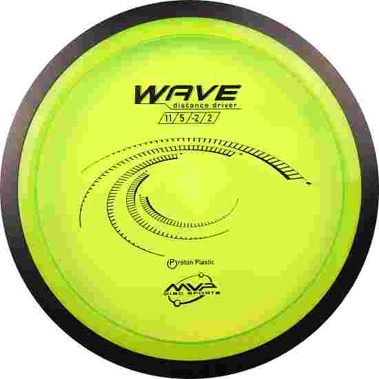 MVP Disc Sports Wave, Proton, Distance Driver, 11/5/-2/2 168 g, Neonyellow