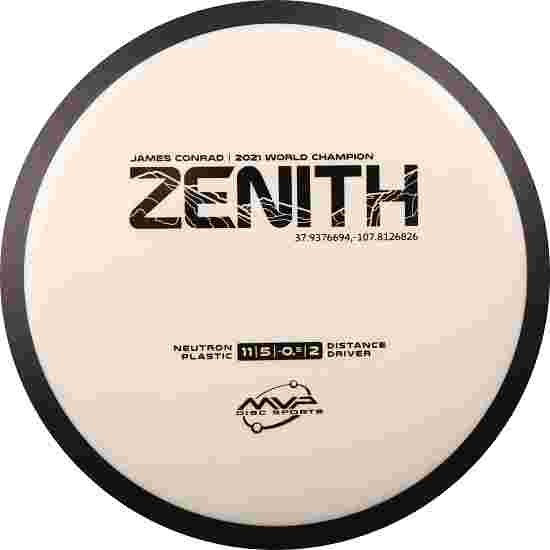 MVP Disc Sports Zenith James Conrad, Neutron, Distance Driver, 11/5/-0.5/2 166-169 g, 169 g, White