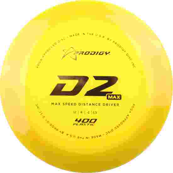 Prodigy D2 Max 400, Distance Driver, 12/6/-1/2.5 172 g, Yellow