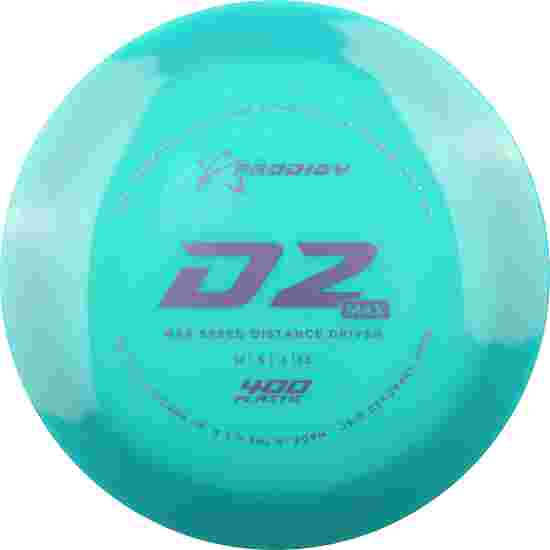 Prodigy D2 Max 400, Distance Driver, 12/6/-1/2.5 172 g, Turquoise