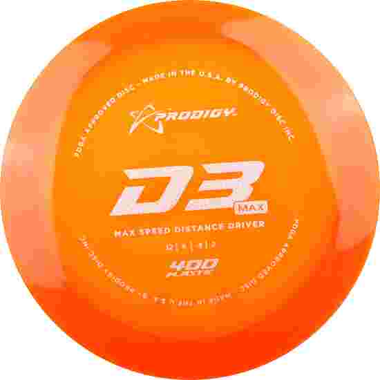 Prodigy D3-Max 400, Distance Driver, 12/6/-3/2 174 g, Orange