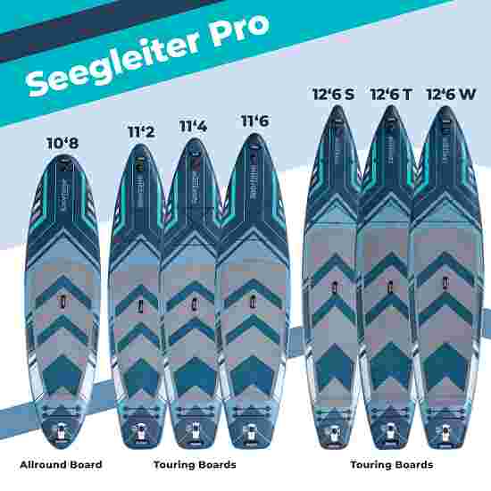 Sportime Stand Up Paddling Board &quot;Seegleiter Pro Carbon-Set&quot; 10'8 Allround Board