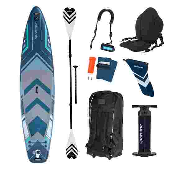 Sportime Stand Up Paddling Board &quot;Seegleiter Pro Kajak-/Hybrid-Set&quot; 11'2 Touring Board