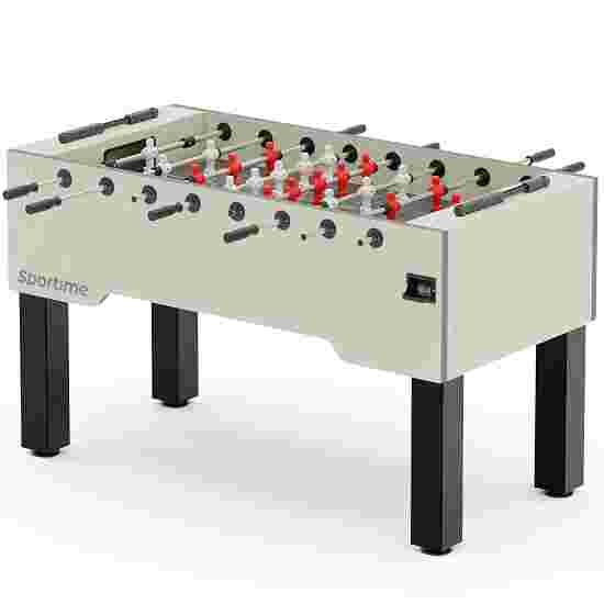 Sportime Tischkicker Hurricane Hamilton White, Spielfeld: Grau, White Hurricane vs. Red Hurricane