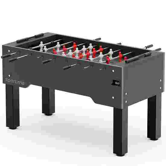 Sportime Tischkicker Hurricane Platinum Grey, Spielfeld: Grau, White Hurricane vs. Red Hurricane