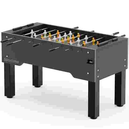 Sportime Tischkicker Hurricane Platinum Grey, Spielfeld: Grau, White Hurricane vs. Yellow Hurricane