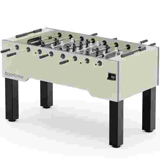 Sportime Tischkicker Match Hamilton White, Black Guardian vs. White Dragon, Spielfeld: Grau