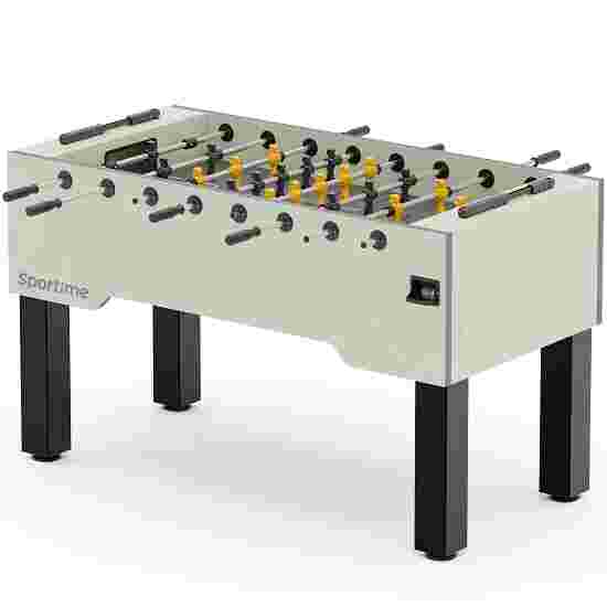 Sportime Tischkicker Match Hamilton White, Black Guardian vs. Yellow Dragon, Spielfeld: Grau