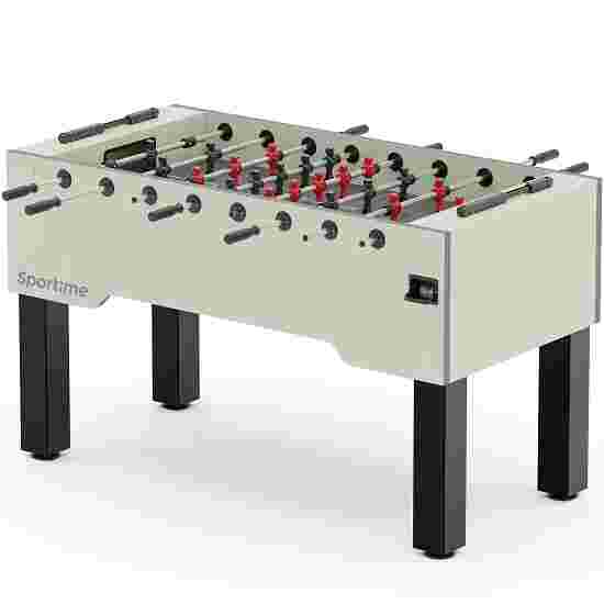 Sportime Tischkicker Match Hamilton White, Black Guardian vs. Red Dragon, Spielfeld: Grau