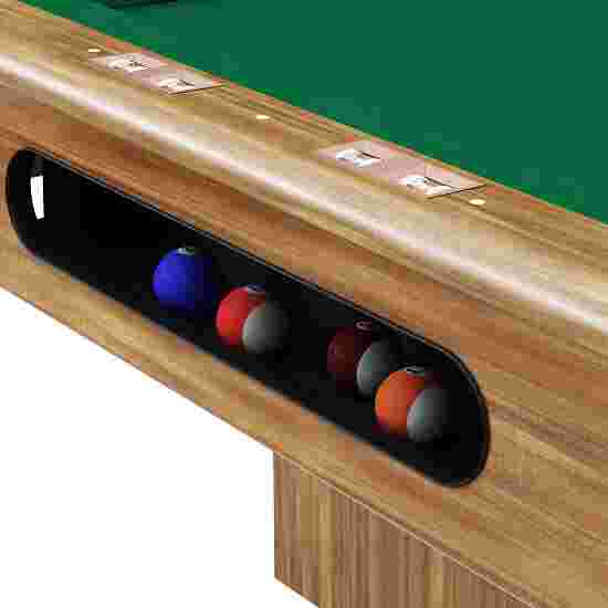 Stradivari Billardtisch &quot;Club Pro&quot; Edition 2023 7 ft (Spielfeld 198x99 cm), Eiche Natur