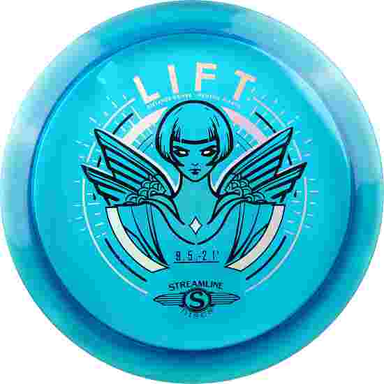 Streamline Discs Lift, Proton, Distance Driver, 9/5/-2/1.5 174 g, Transparent Blue