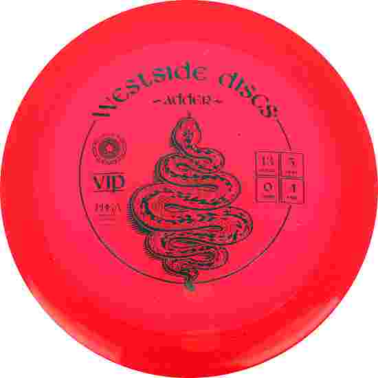 Westside Discs Distance Driver, VIP Adder - First Run, 13/5/0/4 173 g, Red