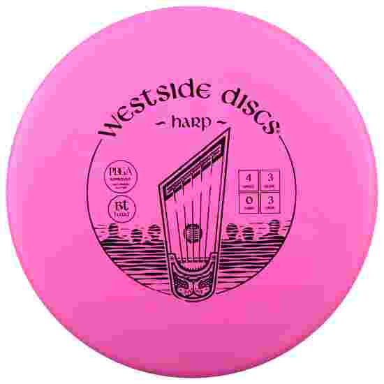 Westside Discs Harp, BT Hard, Putter, 4/3/0/3 174 g, Pink