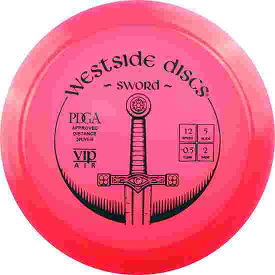 Westside Discs Sword, VIP Air, Distance Driver, 12/5/-0.5/2 155 g, Pink