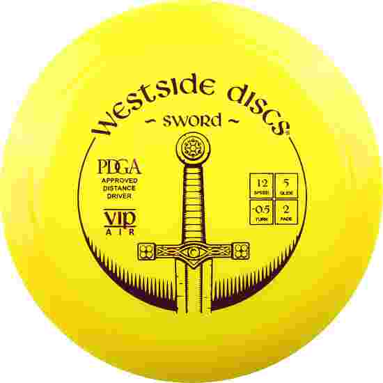 Westside Discs Sword, VIP Air, Distance Driver, 12/5/-0.5/2 156 g, Yellow