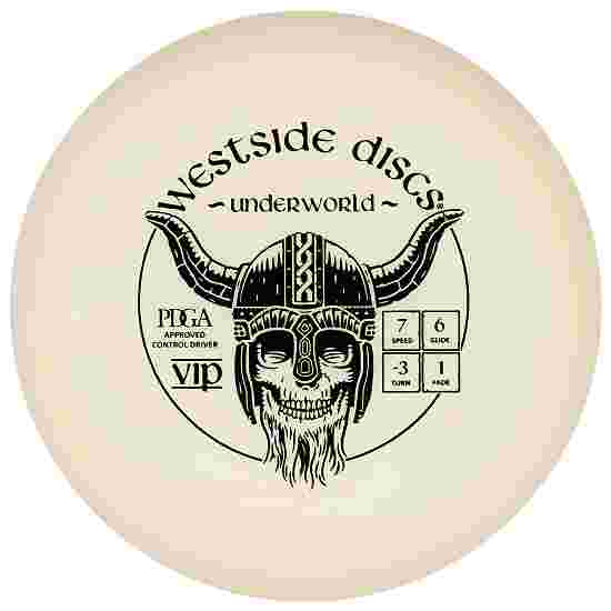 Westside Discs Underworld, VIP, Fairway Driver, 7/6/-3/1 White-Black 173 g