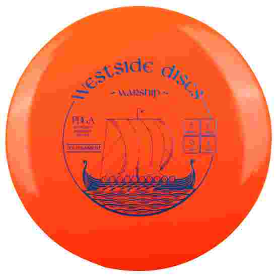 Westside Discs Warship, Tournament, Midrange, 5/6/0/1 171 g, Orange