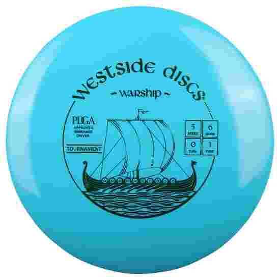 Westside Discs Warship, Tournament, Midrange, 5/6/0/1  175 g, Blue