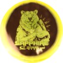 Latitude 64° Sapphire, Gold Orbit, Inverted Stamp, Distance Driver, 10/6/-1,5/2 164 g, Yellow-Black