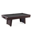 Bison Billardtisch „Tirol Nussbaum“ 7 ft = 222x126 cm, Schwarz