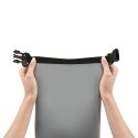 Sportime® SUP Dry Bag "Stand Up" Grau, 10 Liter