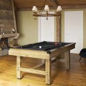 Bison Billardtisch "Bounty" in 6.5 ft und 8 ft 6.5 ft (213x121 cm), Steingrau