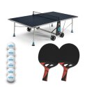 Cornilleau Tischtennis-Tisch-Set „200X Outdoor“ Blau