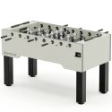 Sportime Tischkicker Hurricane Hamilton White, Spielfeld: Grau, White Hurricane vs. Black Hurricane 