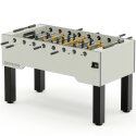 Sportime Tischkicker Match Hamilton White, Black Guardian vs. Yellow Dragon, Spielfeld: Grau