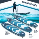 Sportime Stand up Paddling Board  "Seegleiter 22 Full-Carbon-Set" 10'8 Allround Board