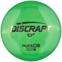 Discraft Nuke OS, ESP Line, Distance Driver, 13/4/0/4 171 g, mat green - metallic silver