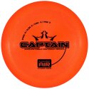 Dynamic Discs Captain, Lucid Air, Distance Driver, 13/5/-2/2 Orange-Black 163 g, 160-165 g, 160-165 g, Orange-Black 163 g
