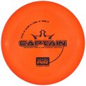 Dynamic Discs Captain, Lucid Air, Distance Driver, 13/5/-2/2 Orange-Black 165 g, 160-165 g, 160-165 g, Orange-Black 165 g