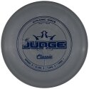 Dynamic Discs Emac Judge, Classic Blend, Putter, 2/4/0/1 170-175 g, Gray-Metallic Blue 173 g