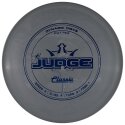 Dynamic Discs Emac Judge, Classic Blend, Putter, 2/4/0/1 Gray-Metallic Blue 176 g, 176 g+, 176 g+, Gray-Metallic Blue 176 g