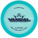 Dynamic Discs Vandal, Lucid, Fairway Driver, 9/5/-1,5/2 Turquoise-Silver 171 g