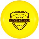 Dynamic Discs Raider, Fuzion, Distance Driver, 13/5/-0,5/3 Yellow-Metallic Red 172 g, 170-175 g, 170-175 g, Yellow-Metallic Red 172 g