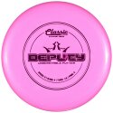 Dynamic Discs Deputy, Classic Blend, Putter, 3/4/-1,5/0 Pink-Metallic Pink 173 g
