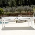 Cornilleau 7ft Outdoor Billardtisch Hyphen Weiß Hellgrau, Schwarz
