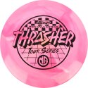 Discraft Trasher, 2022 Missy Gannon Tour Series, Distance Driver 12/5/-3/2 Swirl Pink, 175 g