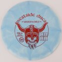 Westside Discs Fairway Driver, Origio Burst Underworld, 7/6/-3/1 170-175 g, 173 g, Blue-White