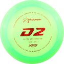 Prodigy D2-400, Distance Driver, 13/6/-0.5/3 172 g, Green