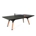 Cornilleau Tischtennisplatte Origin Outdoor "Play-Style" Medium, Black Frame, Darkstone, ohne Linie