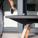 Cornilleau Tischtennisplatte Origin Outdoor "Play-Style" Medium, Black Frame, Darkstone, ohne Linie