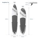 Sportime® iSUP Board "Seegleiter Pro" Board einzeln 10'8 Allround Board