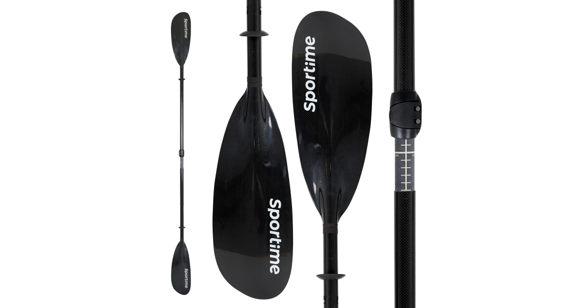 Sportime VollCarbon Kajak Paddel kaufen Sportime