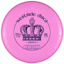 Westside Discs Crown, BT Medium, Putter, 3/4/0/1